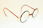 Round Gold Antiqur Eyeglasses