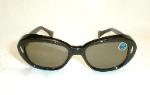1960s Fellini Style, Thick Plastic Sunglasses with Big Hinges, New Old Dealer Stock