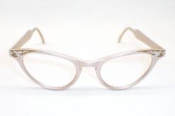 Vintage Art-Craft Luxury Royal Lady Cat Eye Glasses