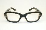 Atomic Boy Mod Retro Eyeglasses, Black