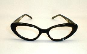 Vintage Italian Cat Eye Glasses, Eyeglasses