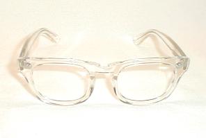 Mens vintage 50s crystal clear eyeglasses, sunglasses optical frames