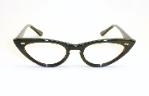 Fabiola Black Cat Eyeglasses 50s 60s