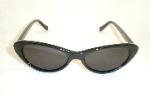 Designer LuLu Guiness, Cat Eye Sunglasses, Black