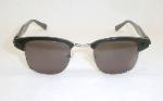 Art Deco Aluminum, Courtland Optical, Matte Finish 50s G-Man Style