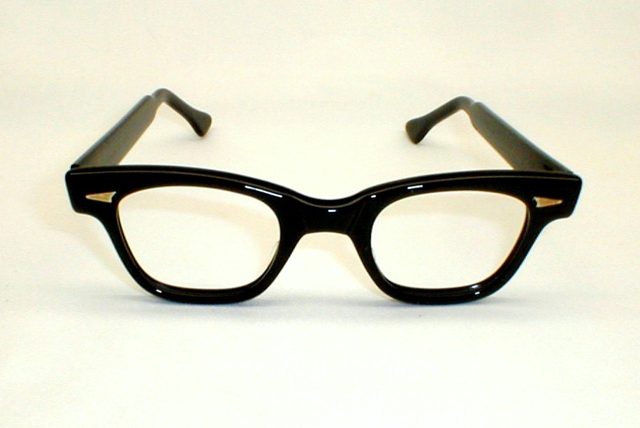 Mens Vintage Eyeglasses Frames Demi-Amber Tart Optical Countdown