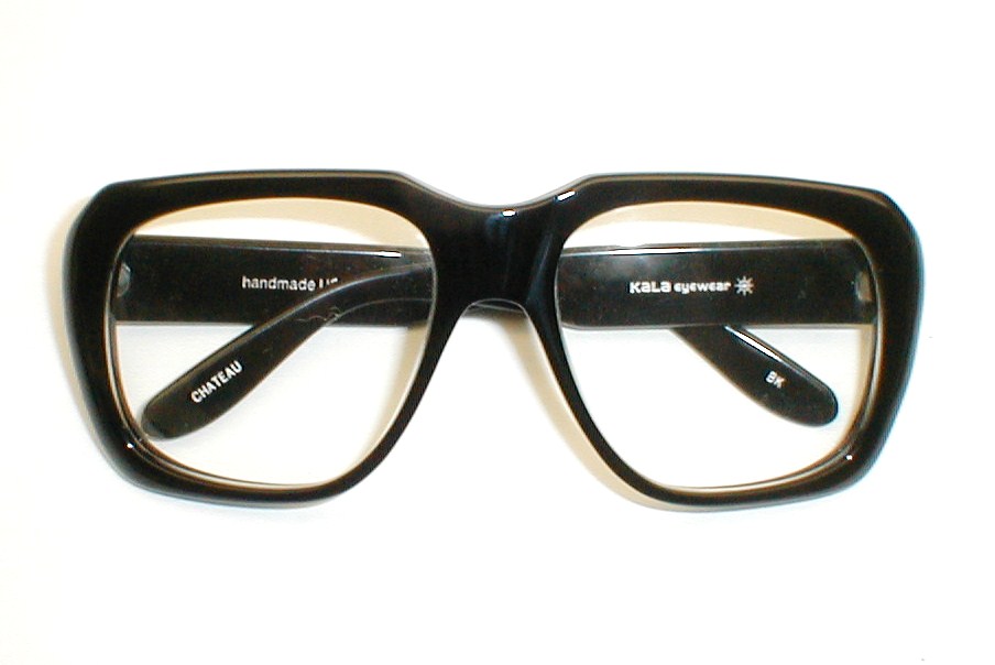 Vintage Mens Huge Eyeglasses Frames UltraGoliath Cazal, Harry Caray