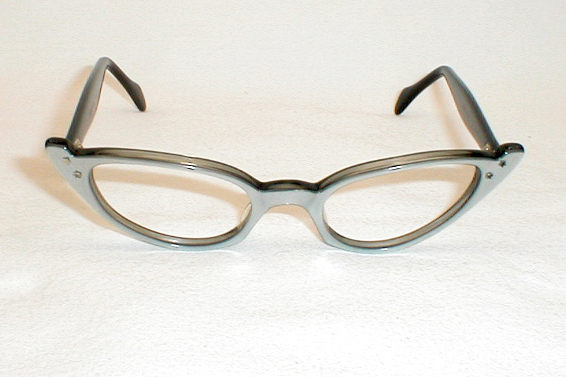 Womens Vintage 50s60s Cat Eye Glasses, Eyeglasses Combo Belicia