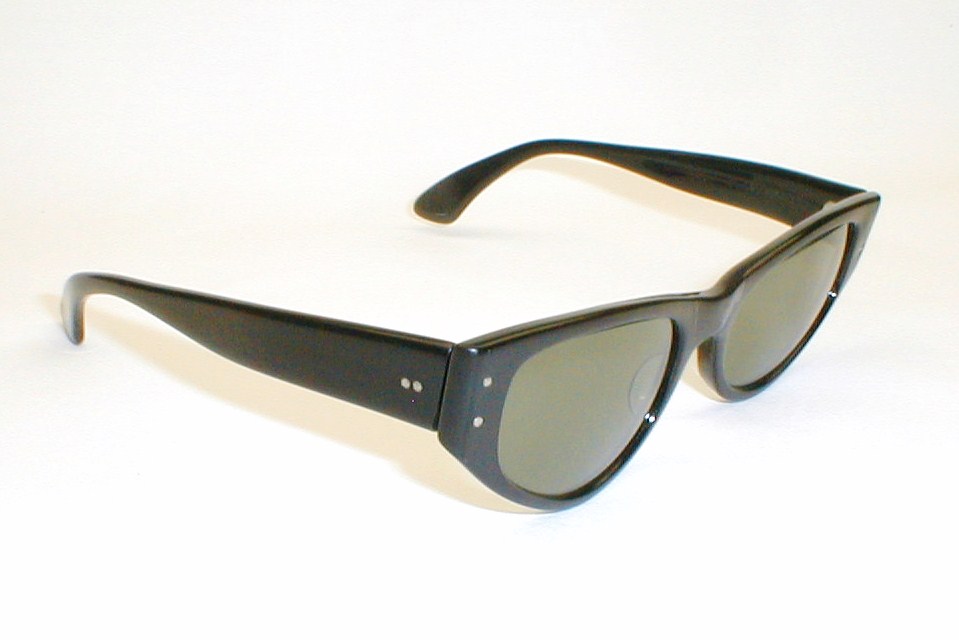 Vintage 1950s-60s B&L Ray-Ban Cat Eye Sunglasses, Alora