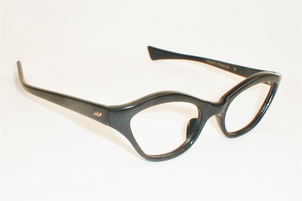 Paulette Guinet Sunglasses Black Mod VTG NWOT Paulette Guinet Vintage Rare 1950s Snake Sunglasses - Paris  main image 4